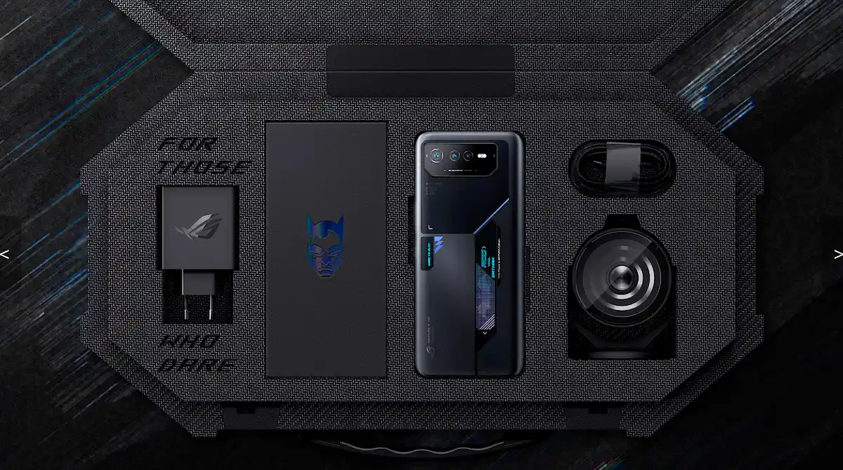 Accesorios del ROG Phone 6 Batman Edition