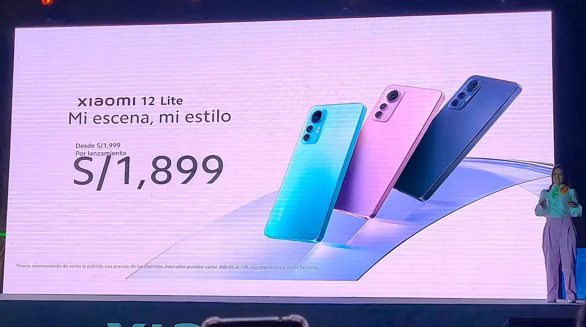 Precio del Xiaomi 12 Lite