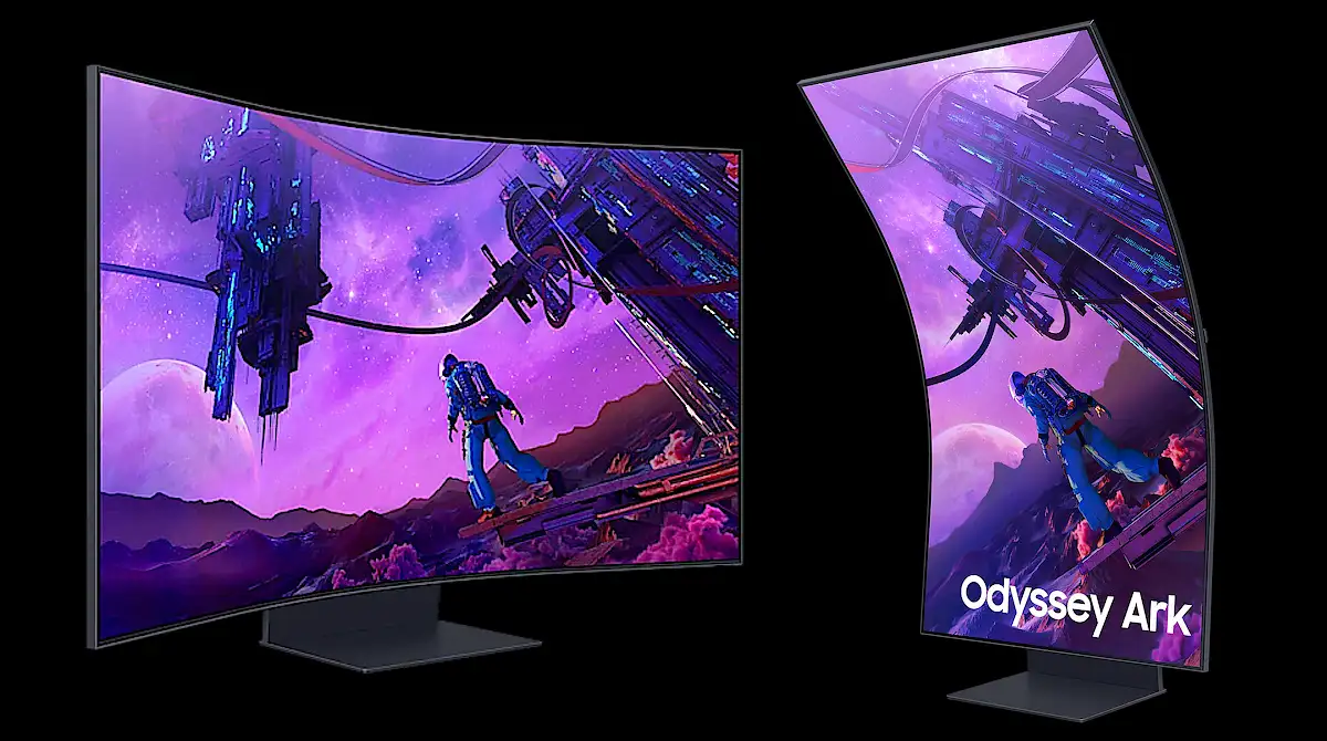 Diseño del Samsung Odyssey Ark