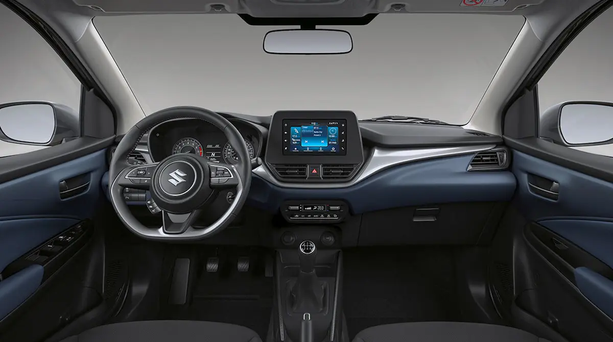 Interior del Suzuki New Baleno