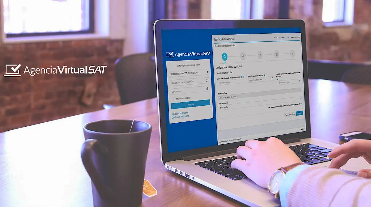 Agencia Virtual SAT para pago de multas online