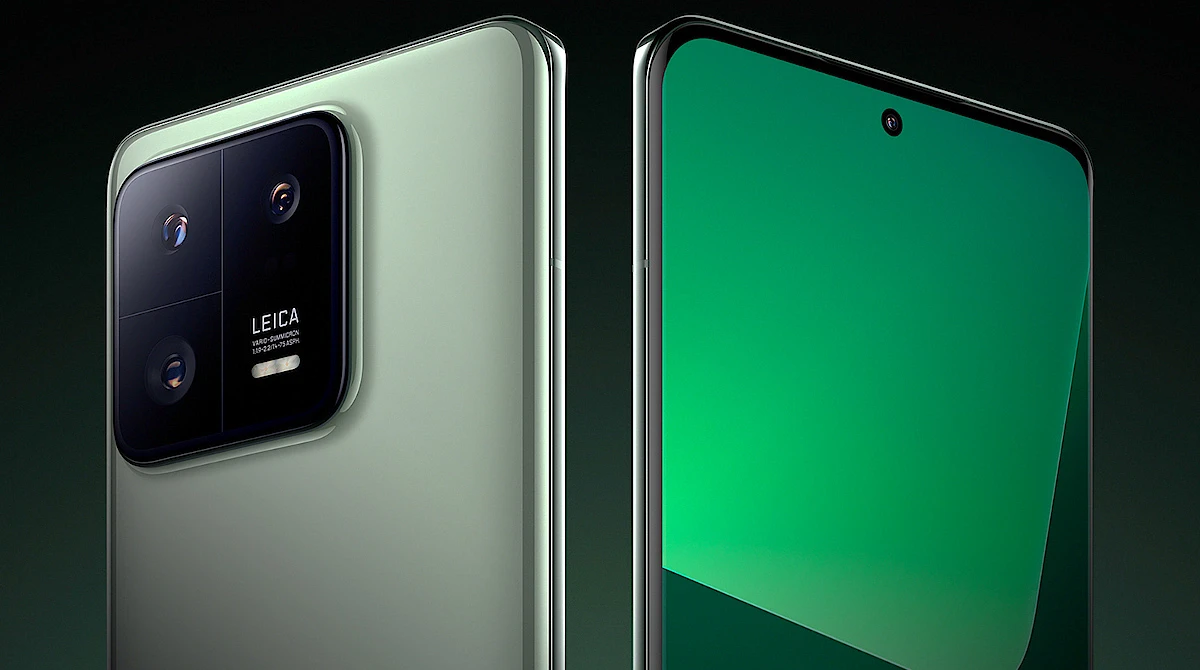 Diseño de Xiaomi 13 Pro en color verde