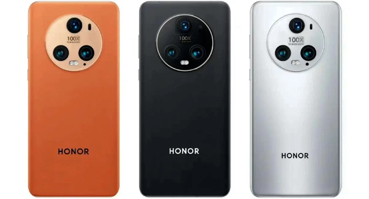 Diseño del HONOR Magic5 en el MWC 2023