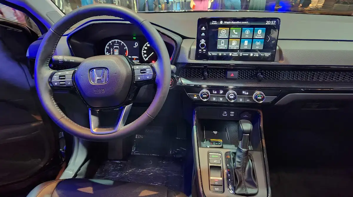 Interior de la Honda CR-V 2023