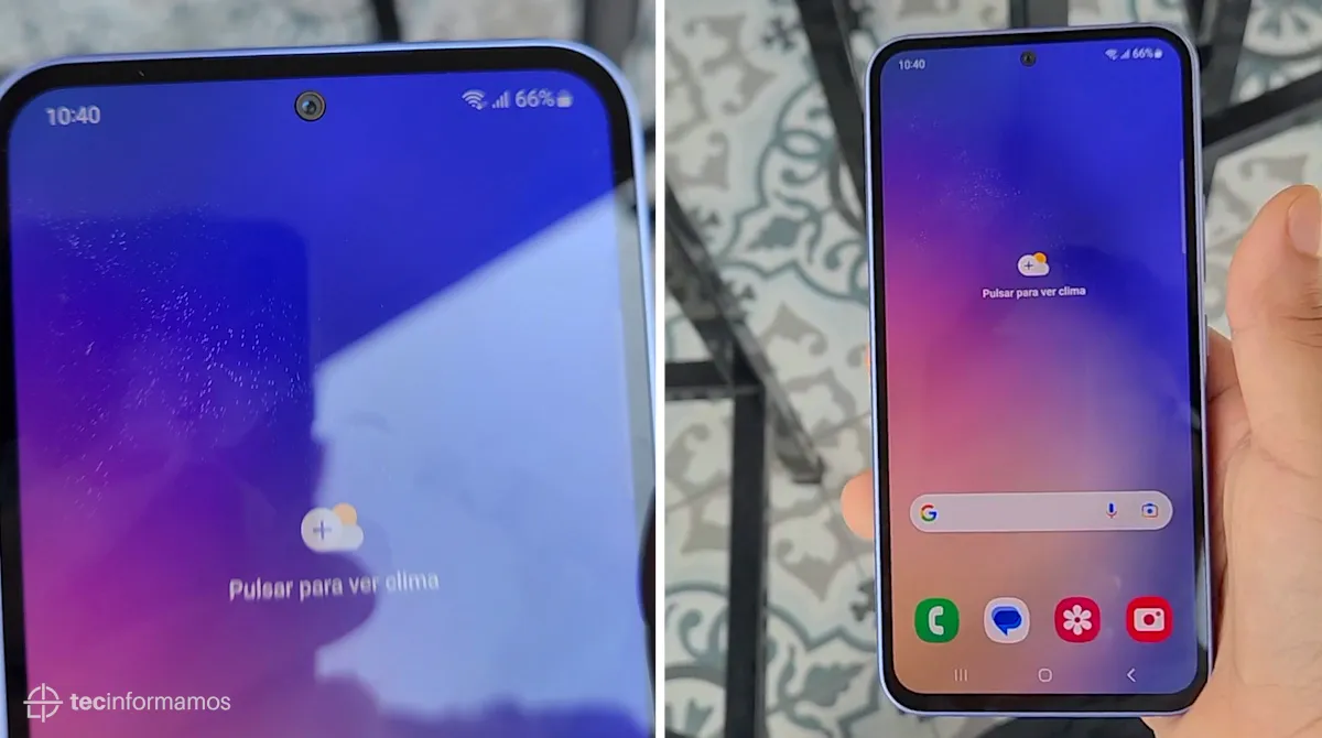 Diseño del Samsung Galaxy A54 5G