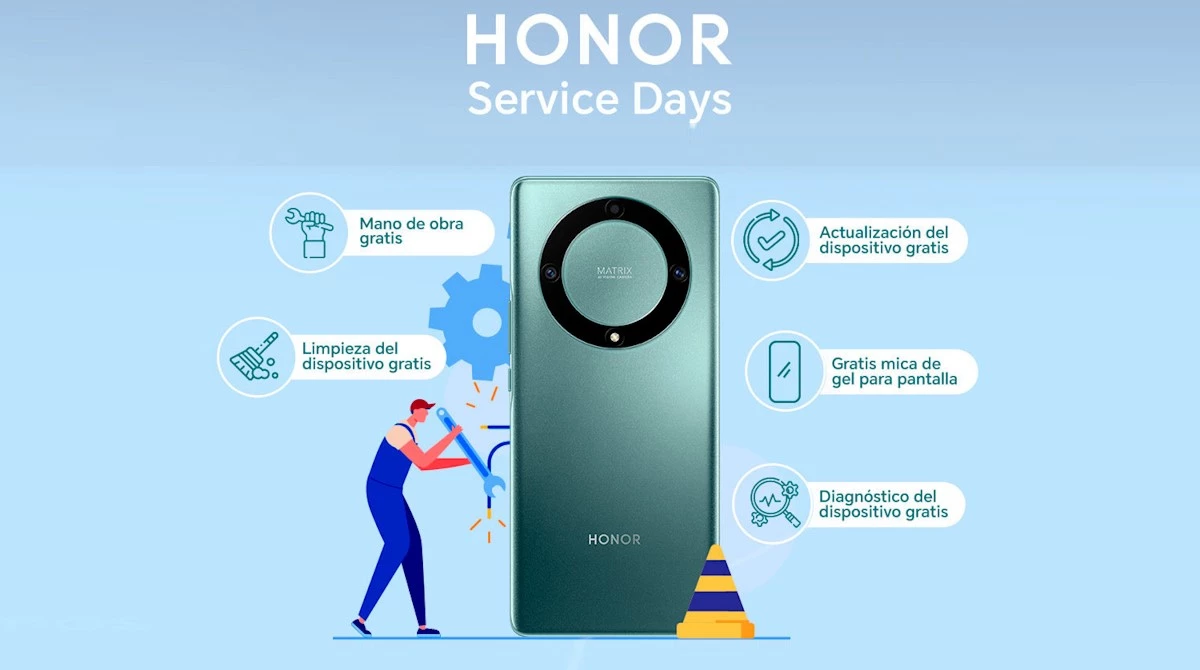 Beneficios de los HONOR Service Days