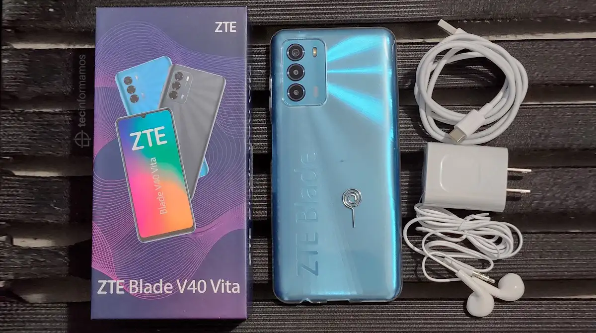 Unboxing del ZTE Blade V40 Vita