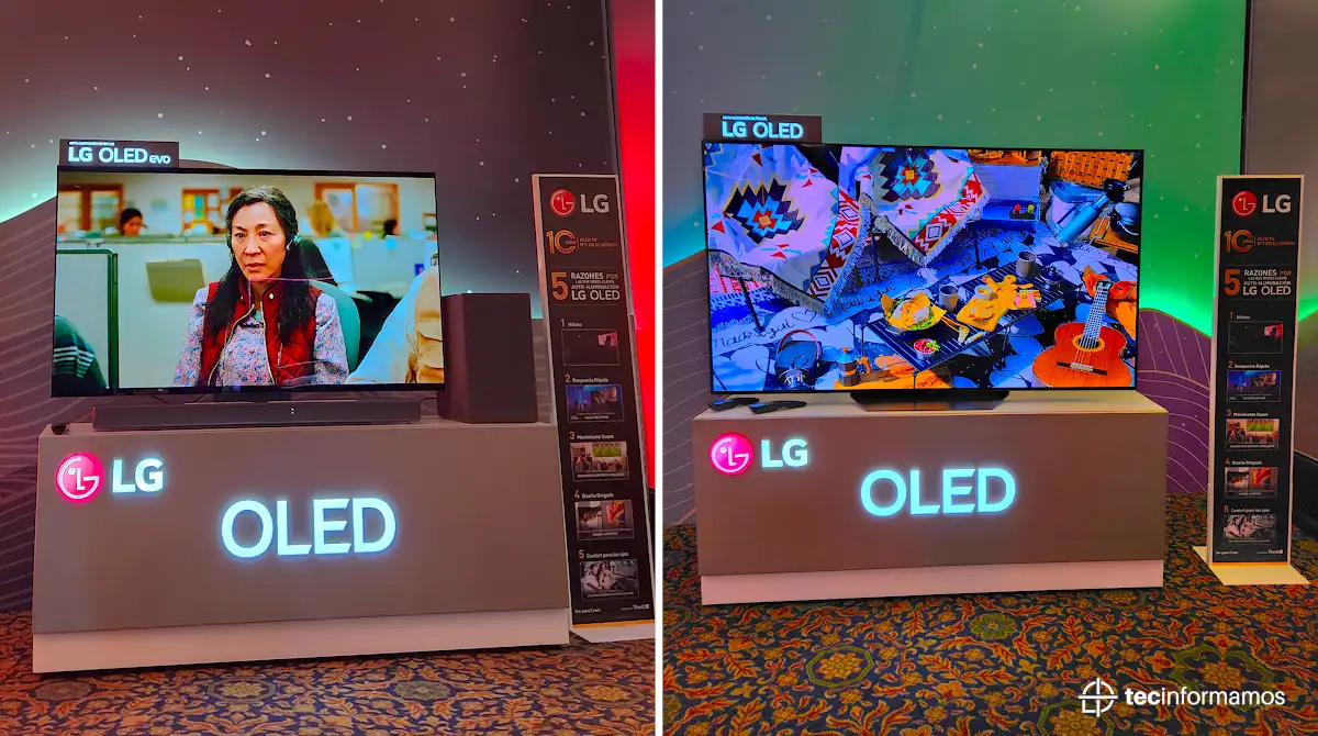 Televisores LG OLED 2023