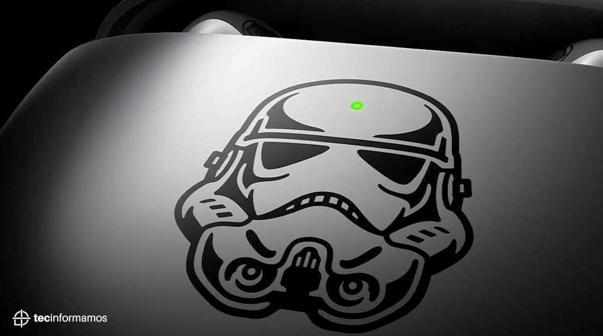 Diseño del case de los Xiaomi Buds 3 Star Wars Edition