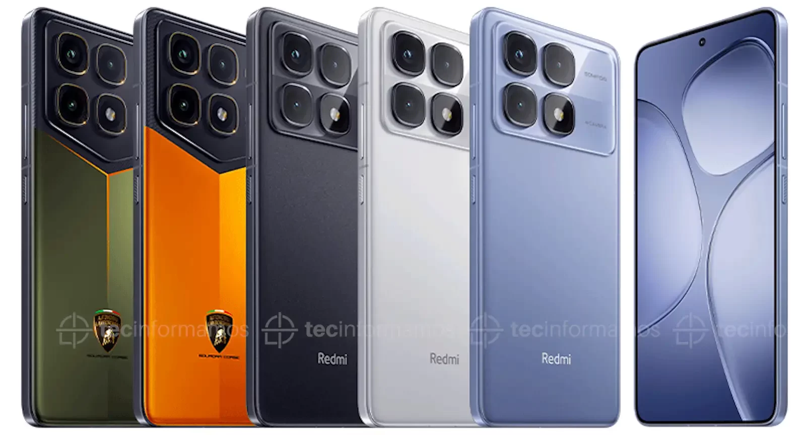 Redmi K70 Ultra, varios colores