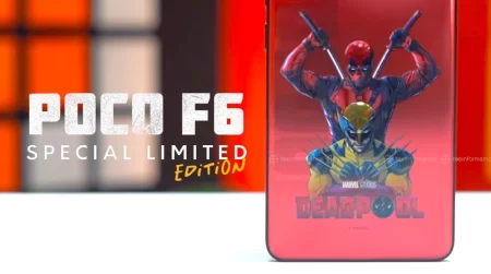 Portada POCO F6 Deadpool Edition