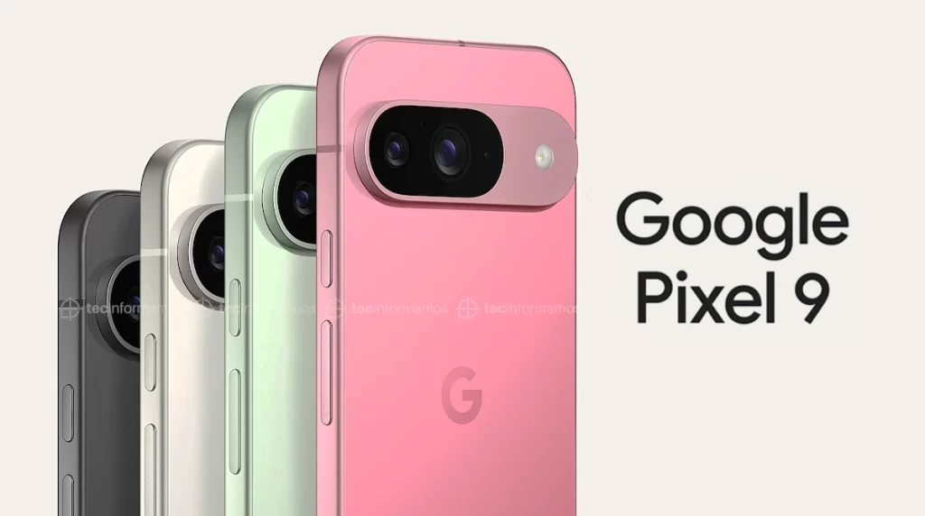 Google Pixel 9 en 4 colores