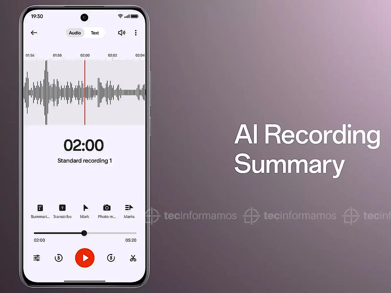 OPPO Reno 12 F AI Recording Summary