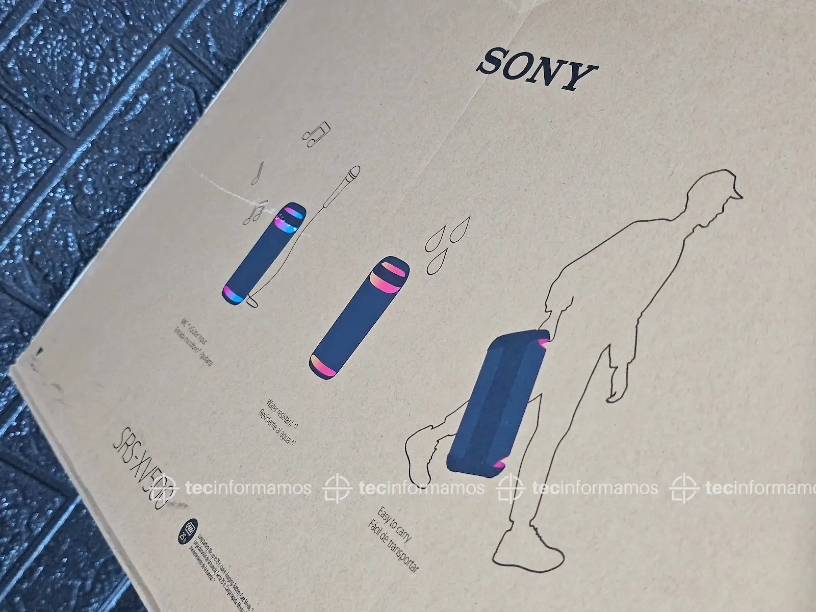 Sony XV500 Unboxing