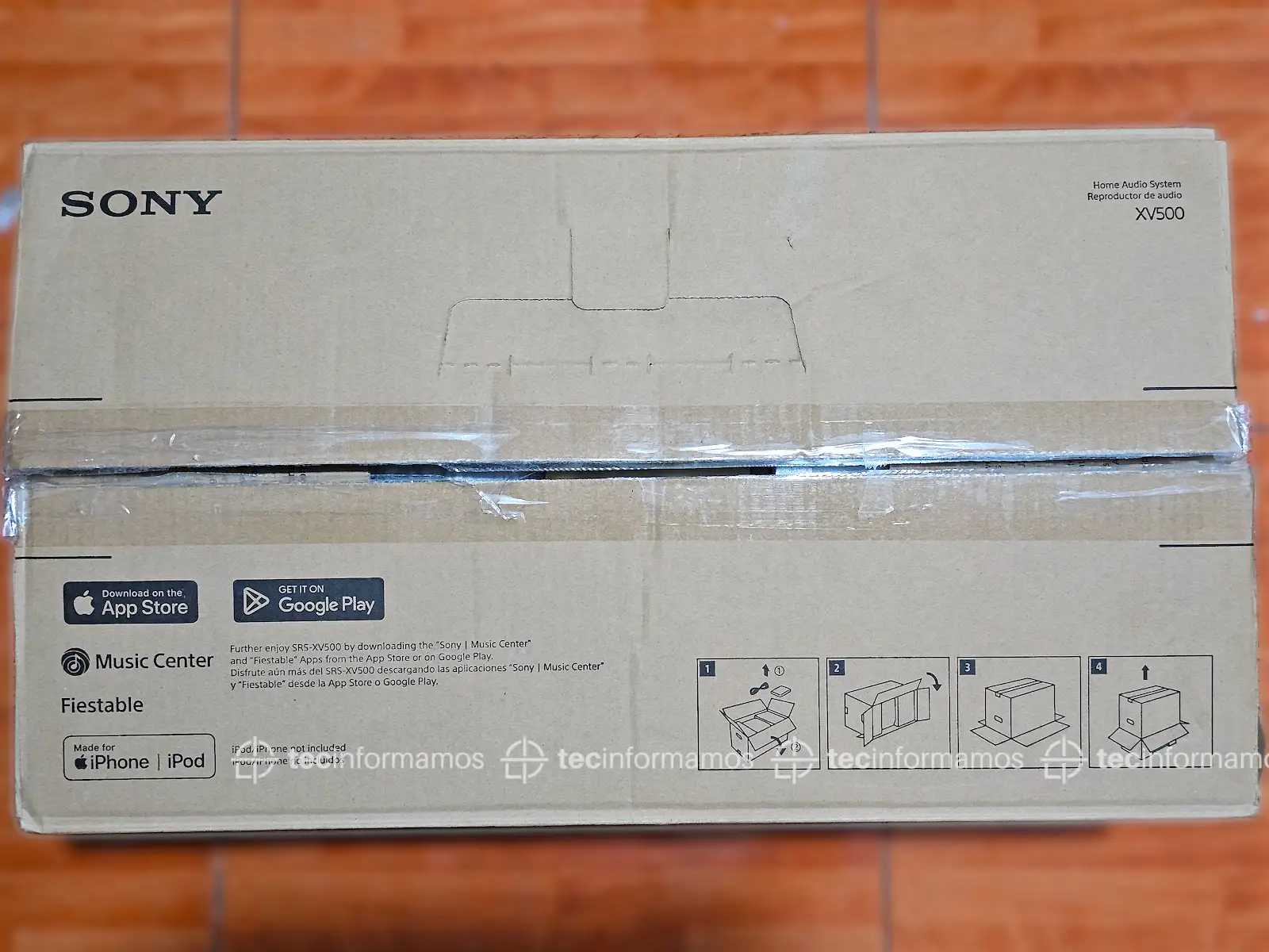 Sony XV500 Unboxing