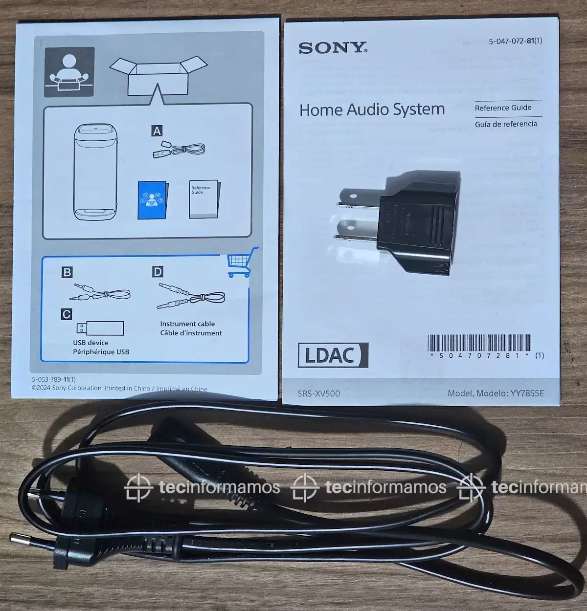 Sony XV500 Unboxing