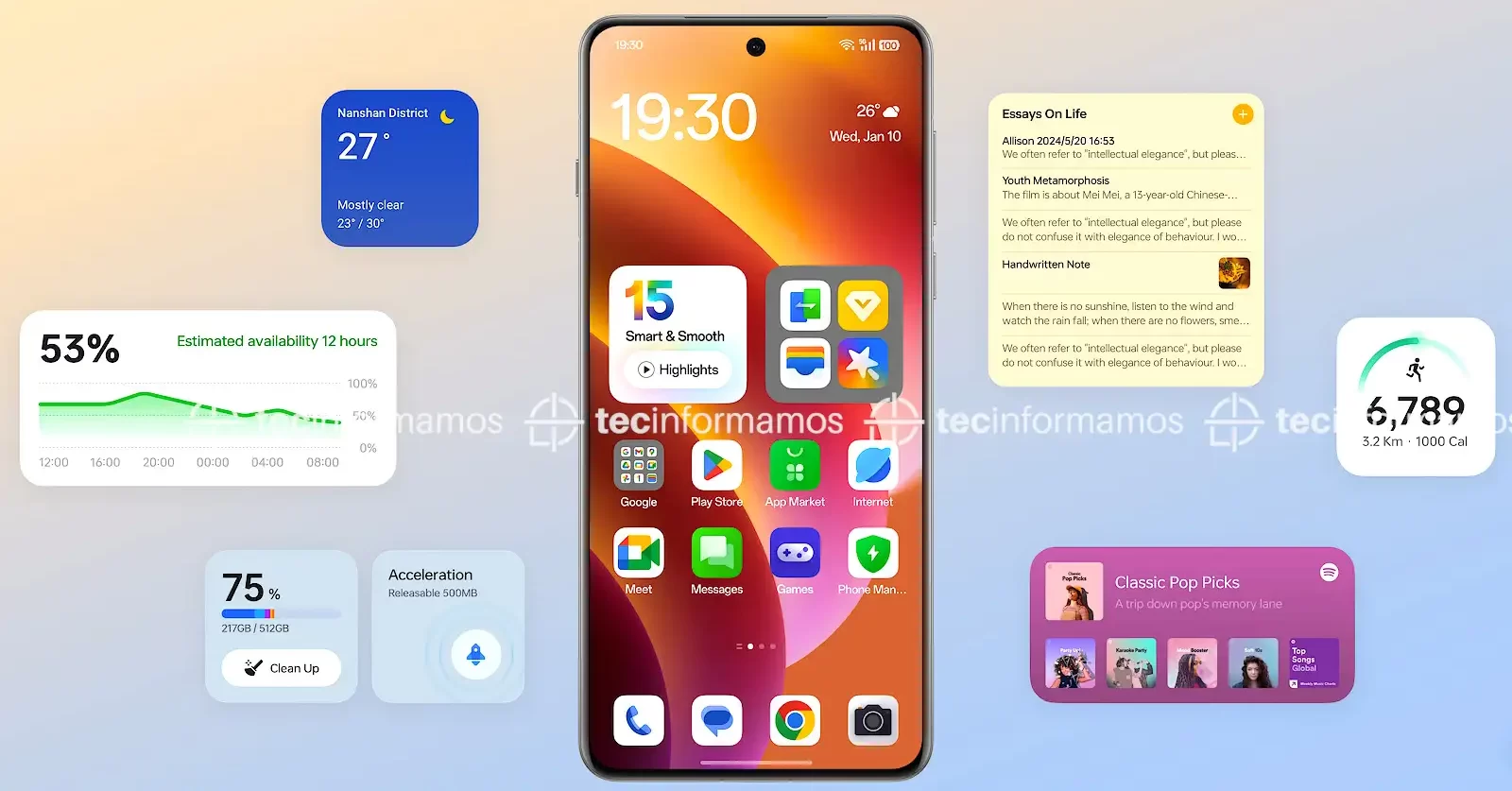 OPPO ColorOS 15 UI