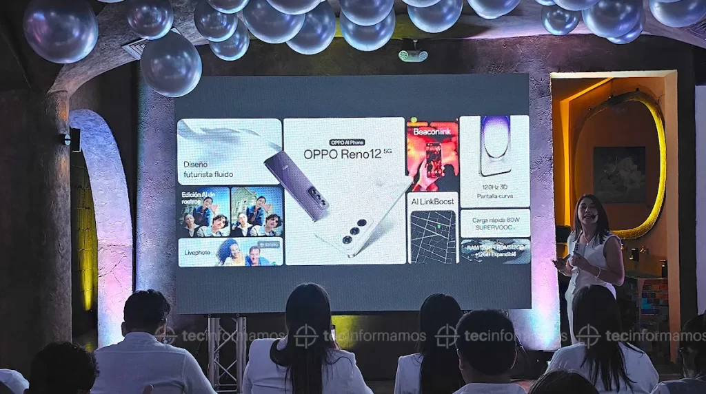 Lanzamiento OPPO Reno12 5G Perú