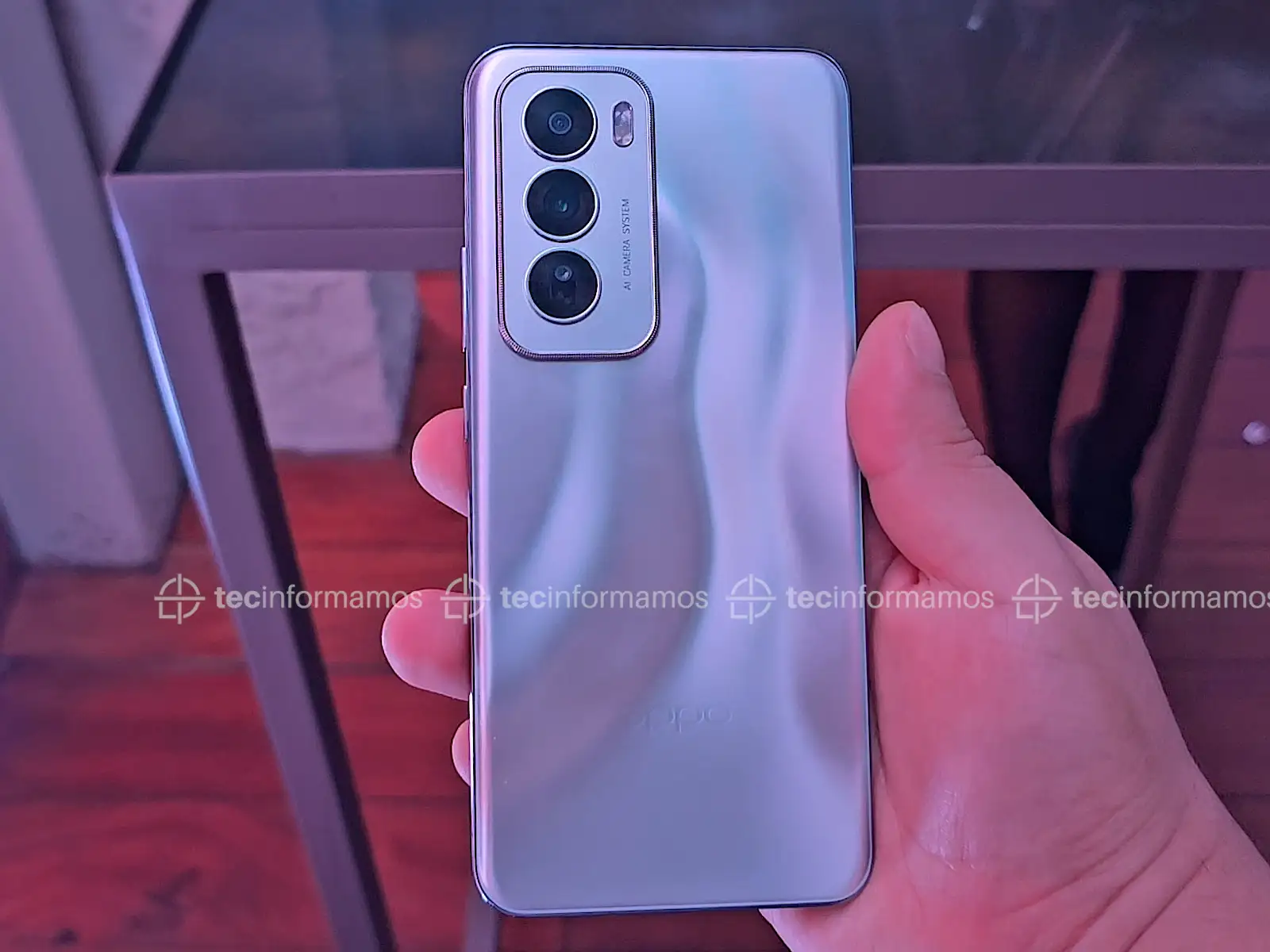 OPPO Reno12 5G Gris Mercurio