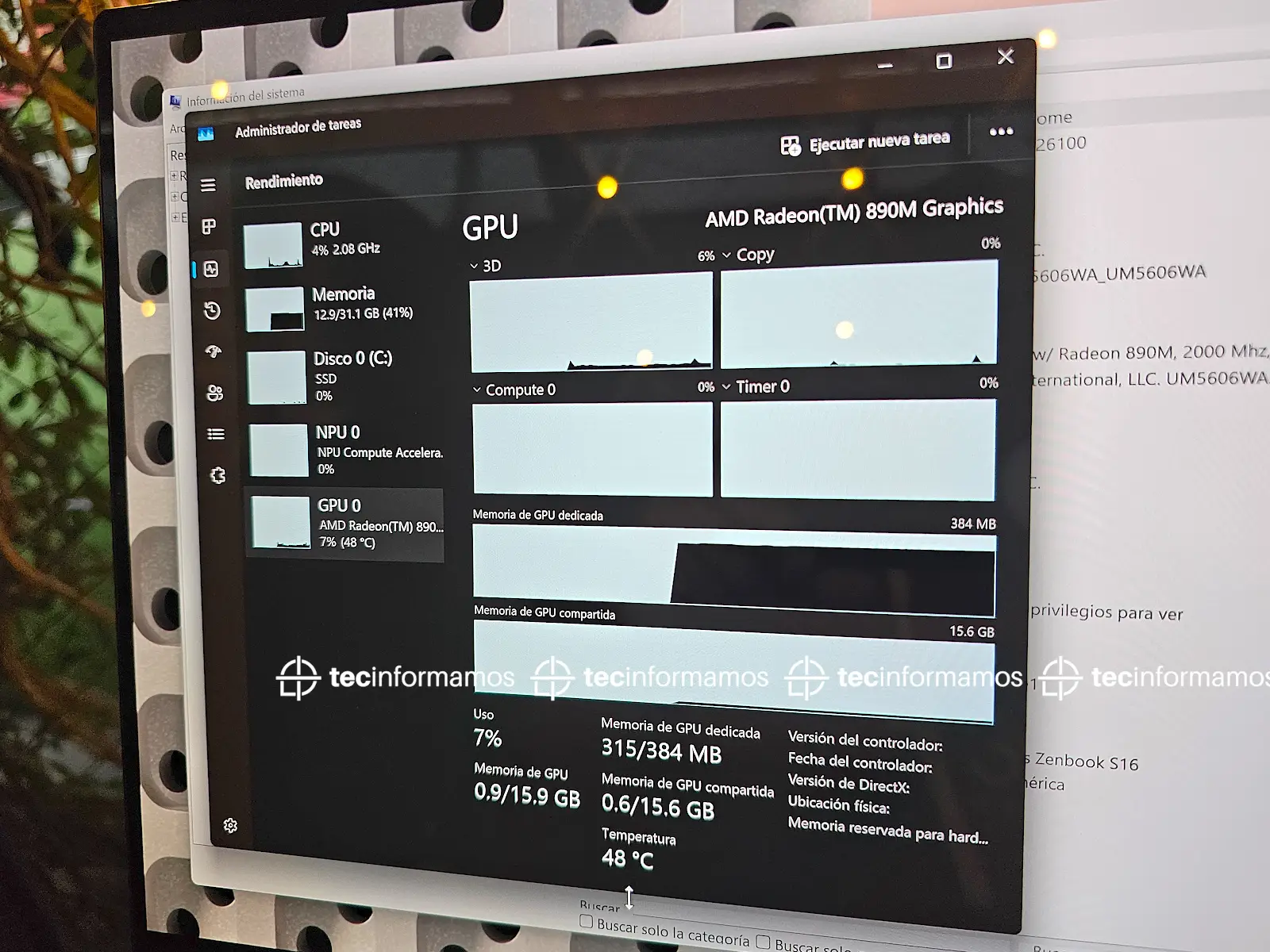 ASUS Zenbook S 16 GPU