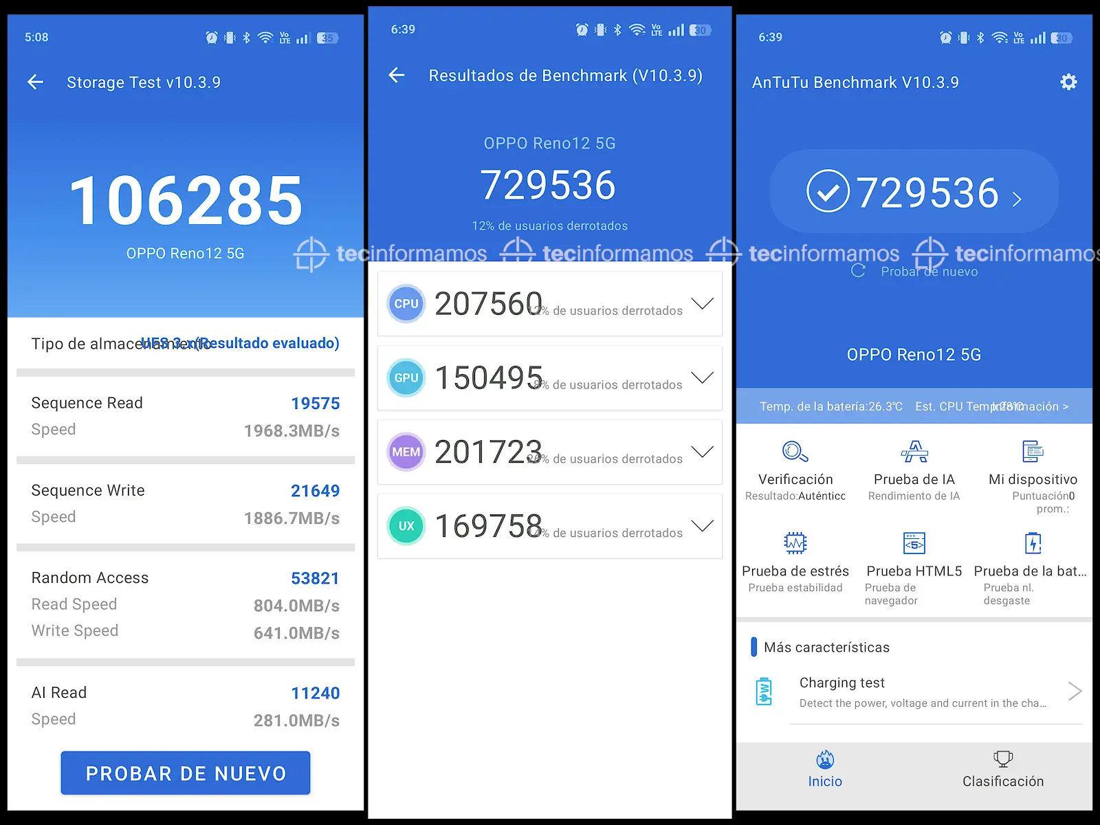 OPPO Reno12 5G AnTuTu