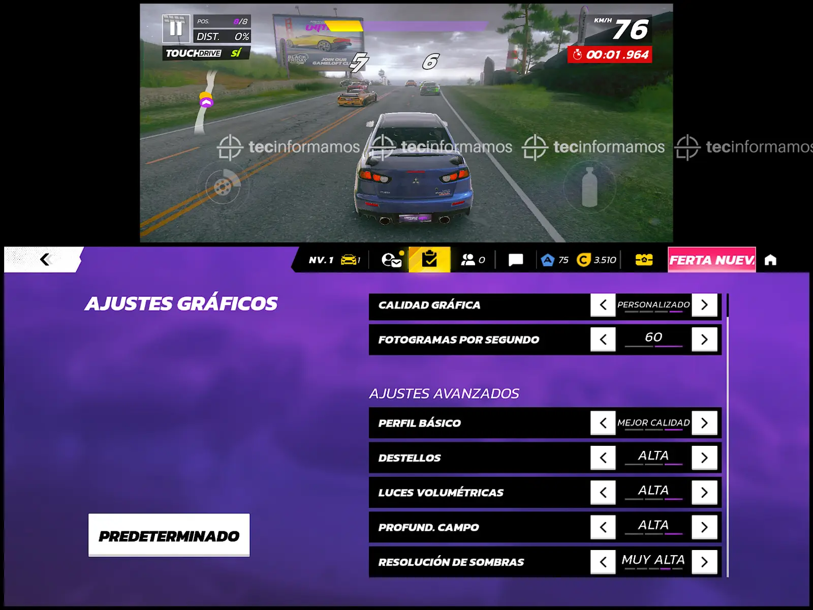 OPPO Reno12 5G - Asphalt Legends