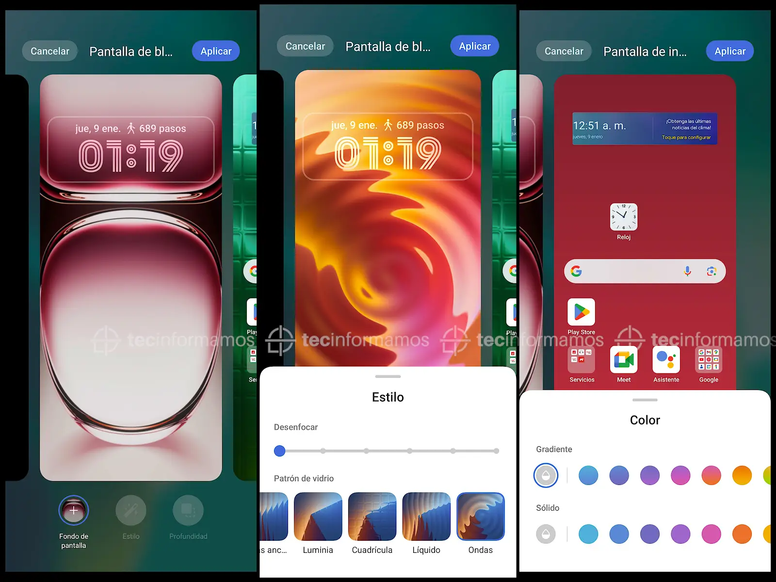 OPPO Reno12 5G Temas de flujo