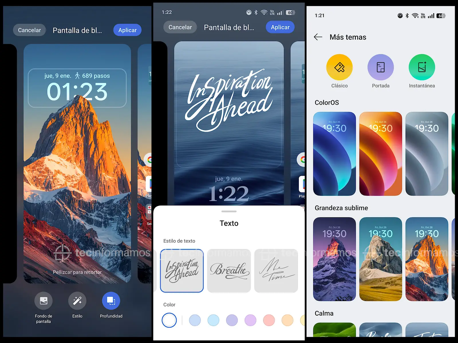OPPO Reno12 5G Temas de flujo