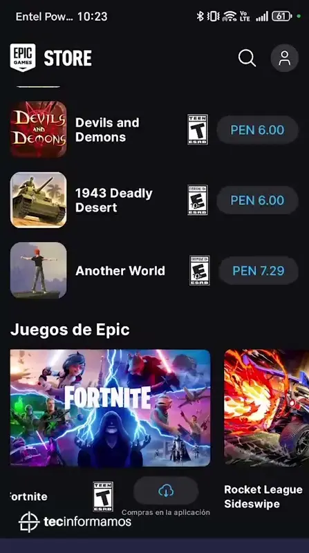 HONOR 400 Lite Fortnite error