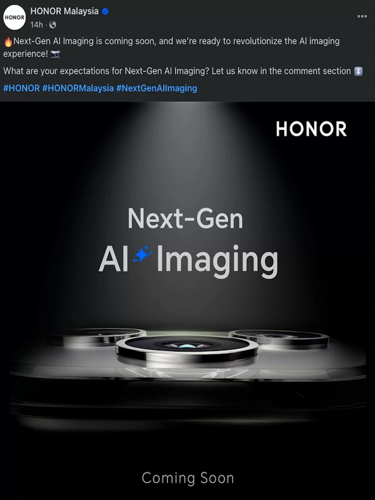 HONOR 400 Pro coming soon