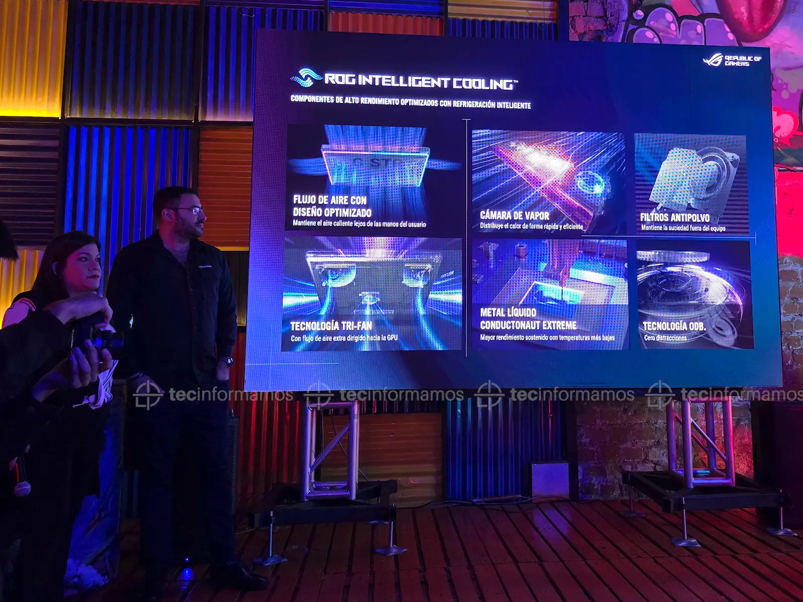 ROG Strix SCAR 18 Perú enfriamiento