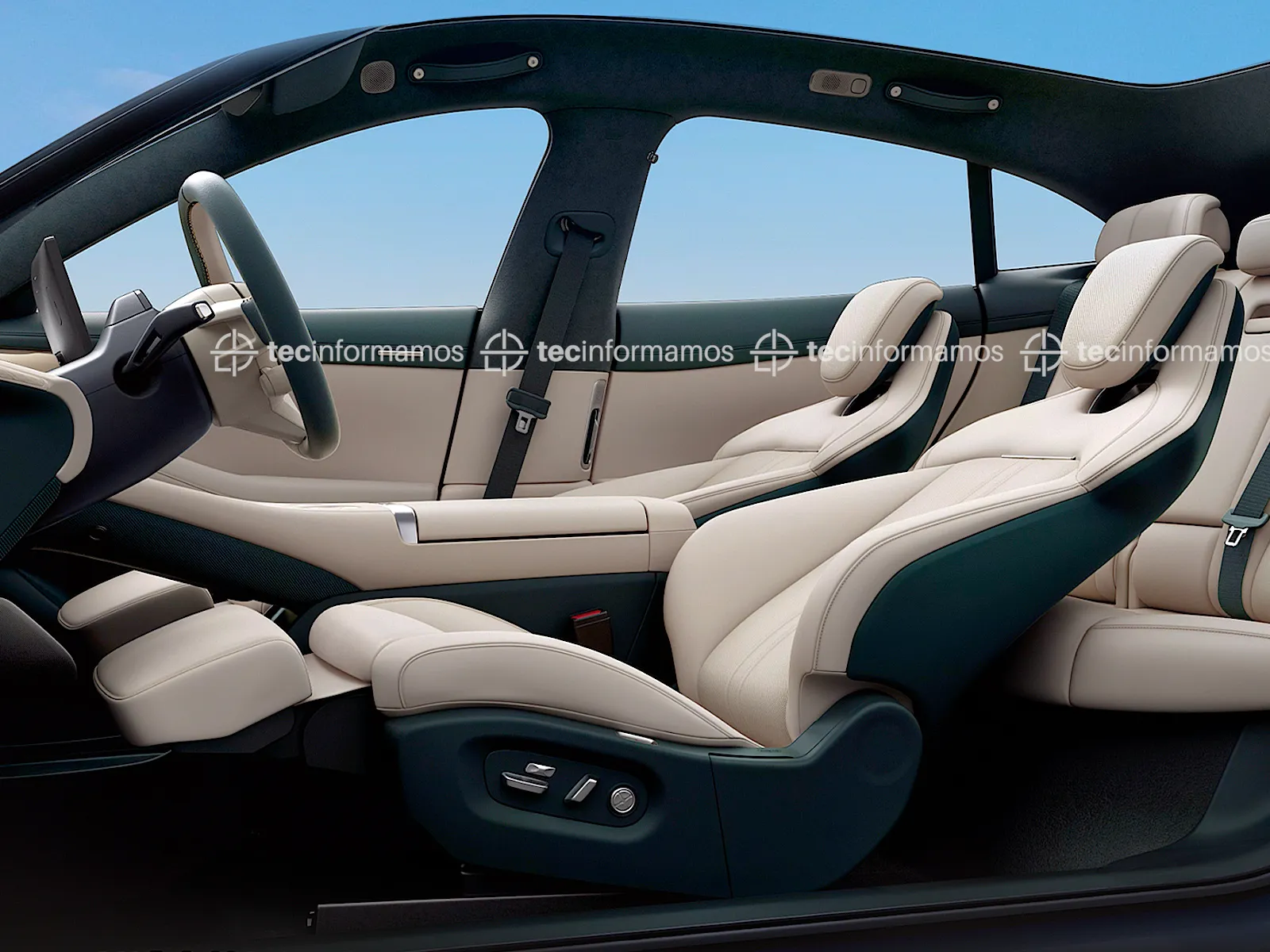 Xiaomi YU7 asientos delanteros