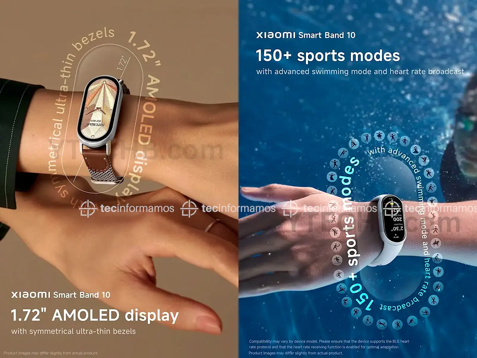 Xiaomi Smart Band 10 Peru pantalla