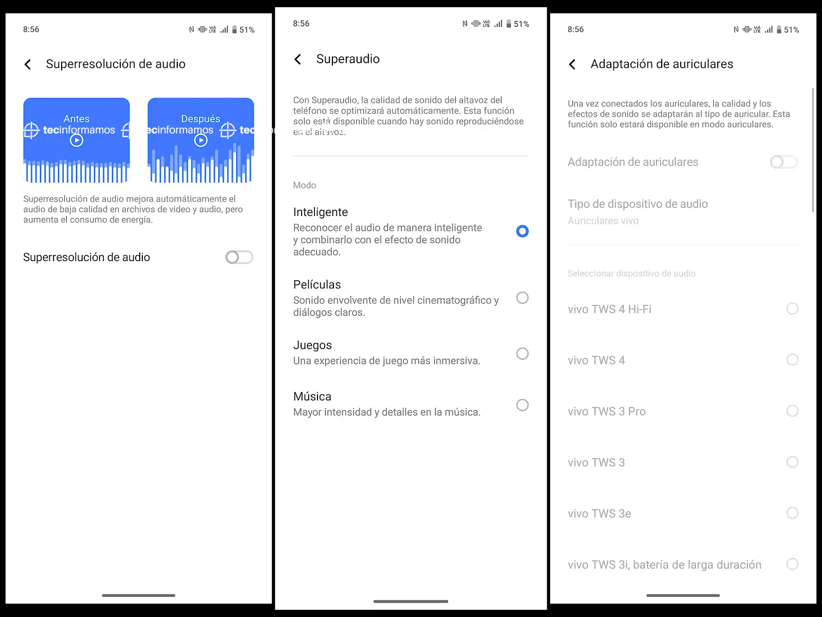 vivo V50 audio