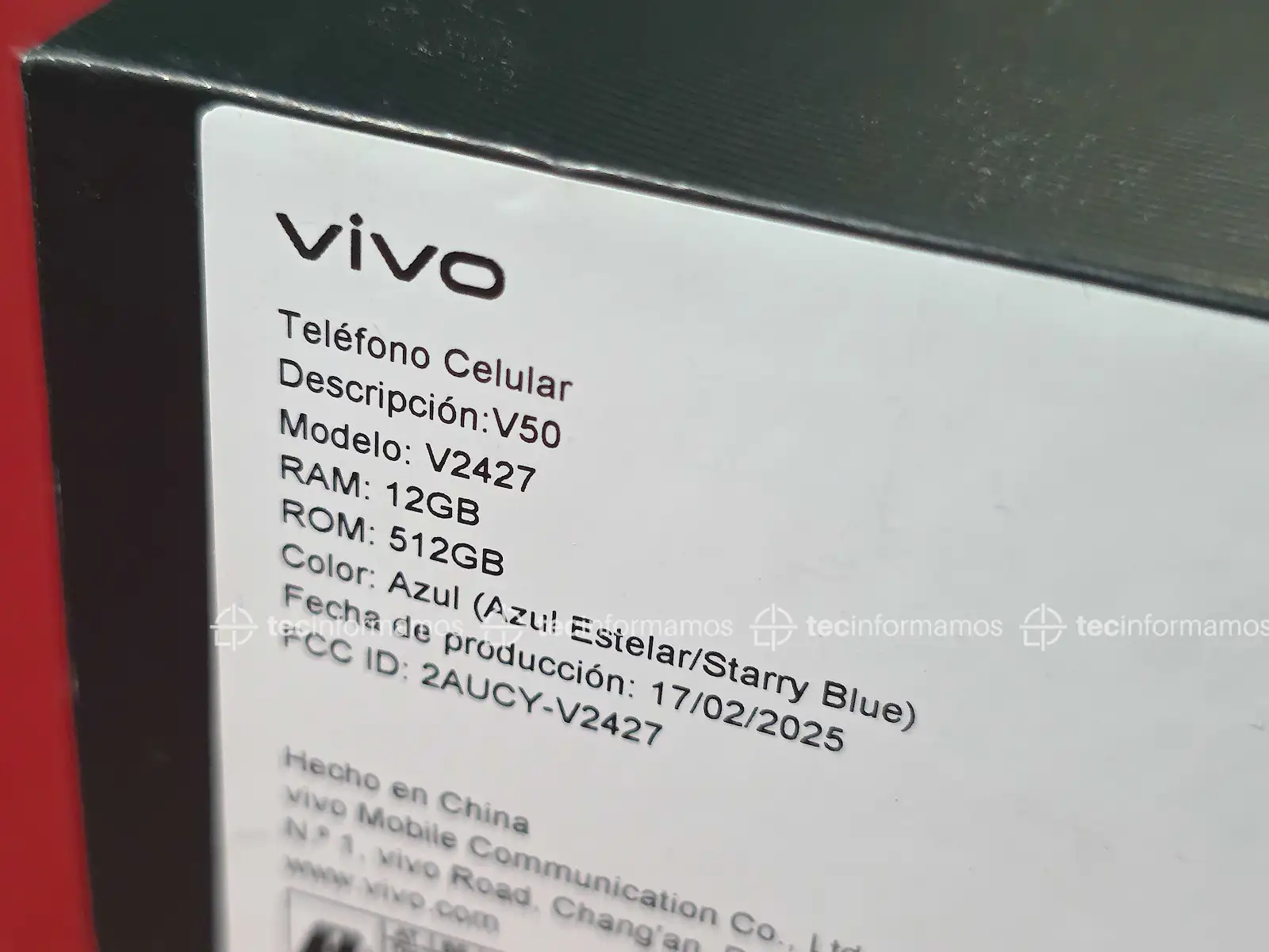 vivo V50 unboxing
