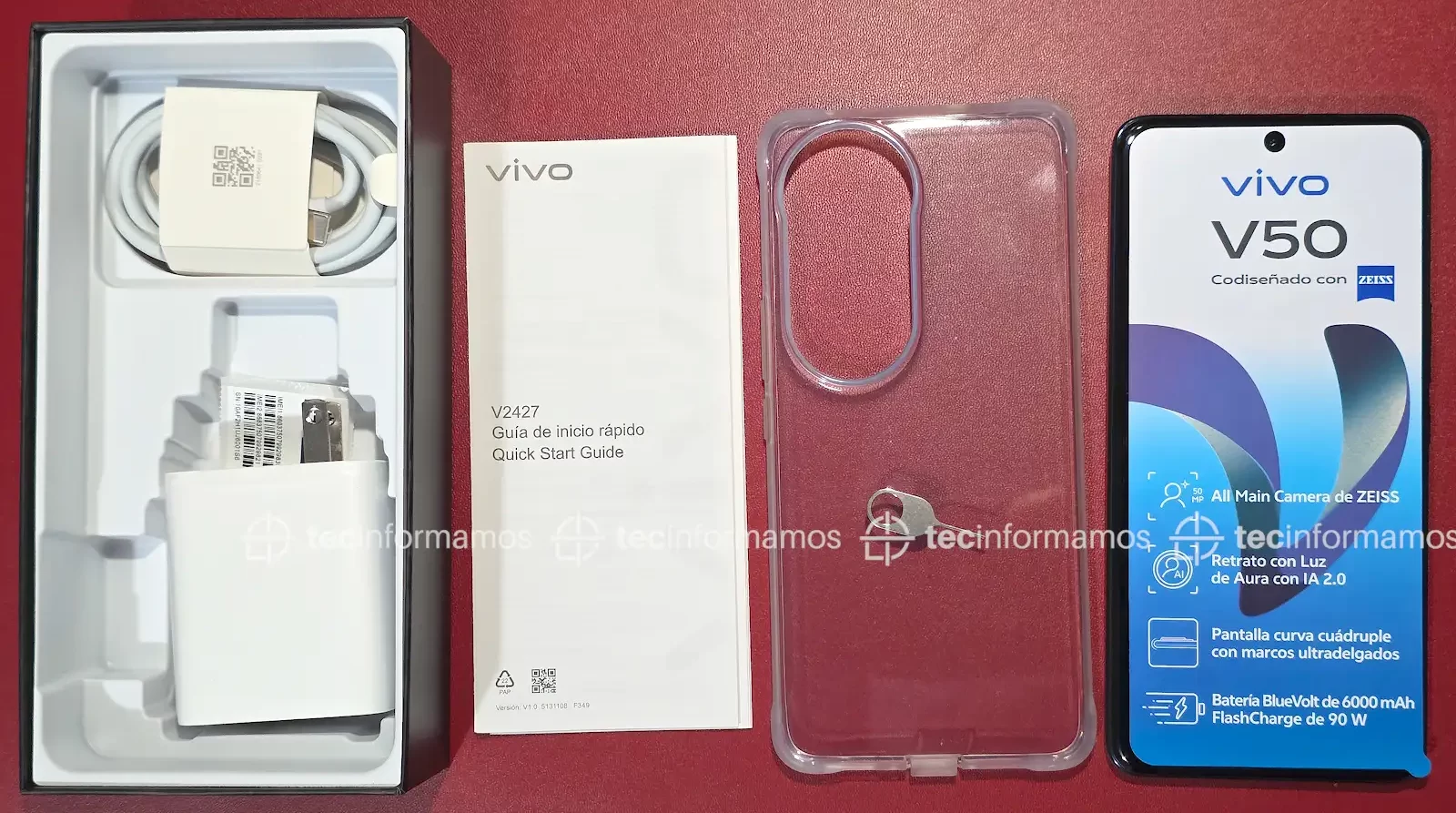 vivo V50 unboxing
