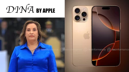 Dina Boluarte iPhone 16 Pro Max Perú