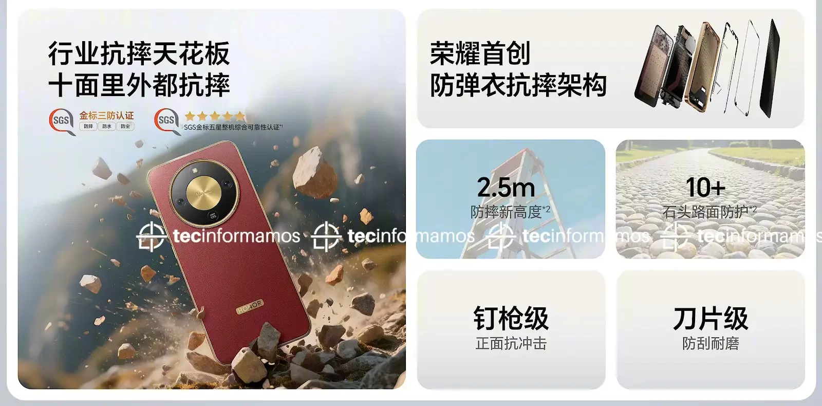 HONOR X70 8300mAh SGS