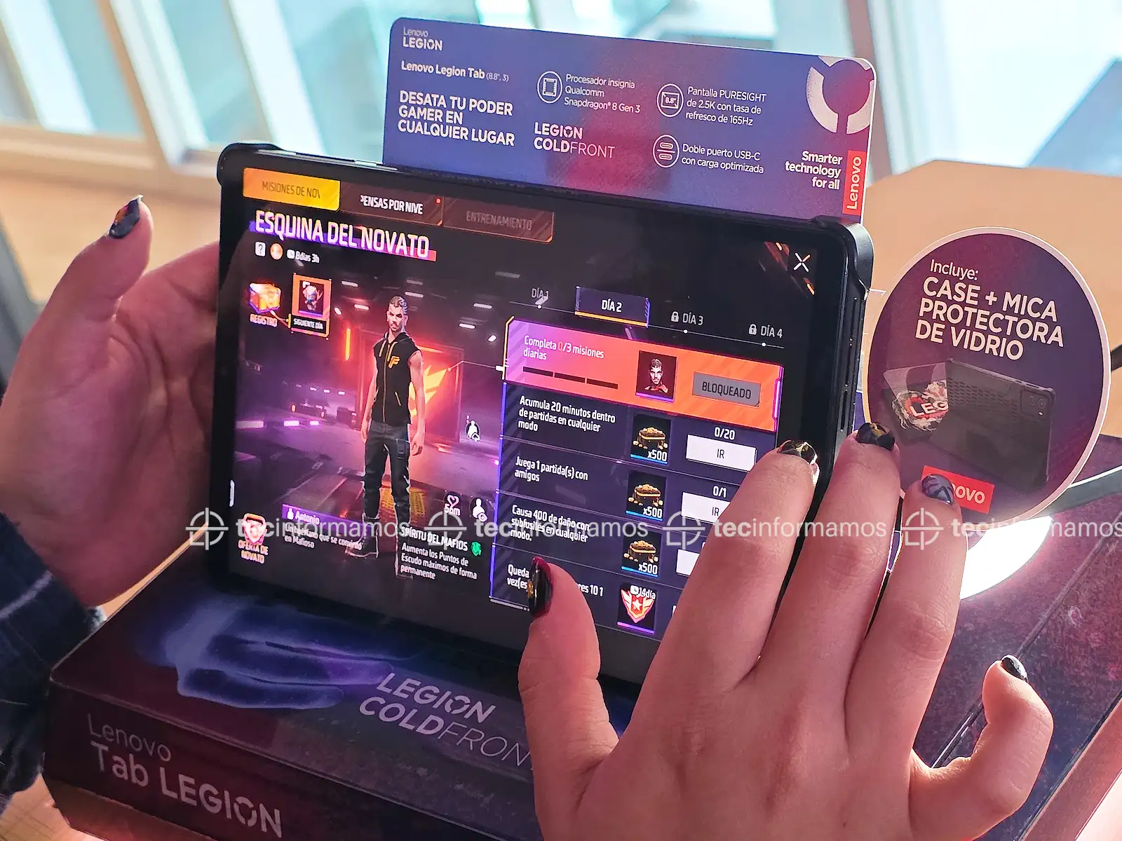 Lenovo Legion Tab Perú front