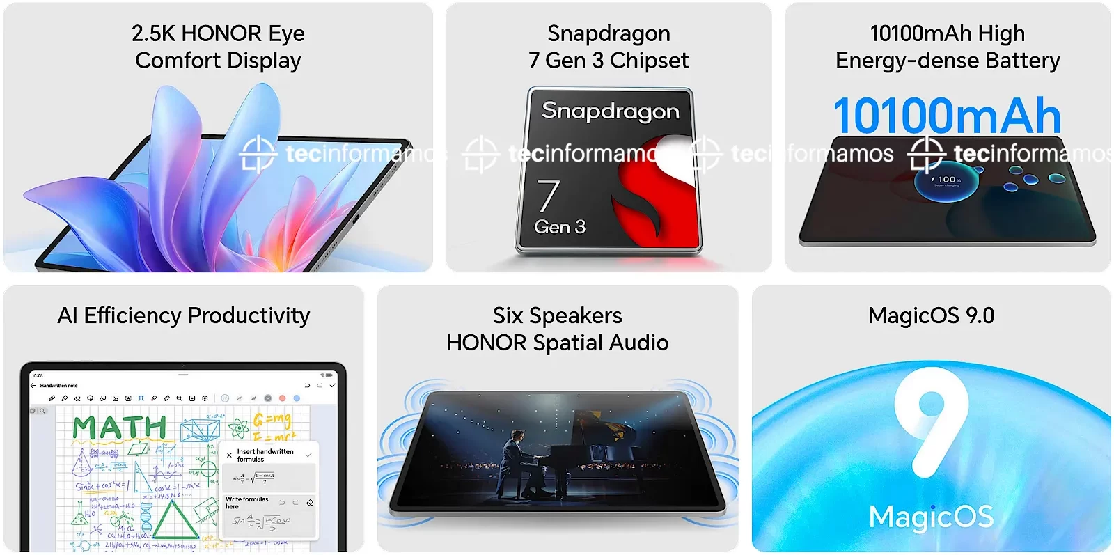 HONOR Pad 10 Peru especificaciones