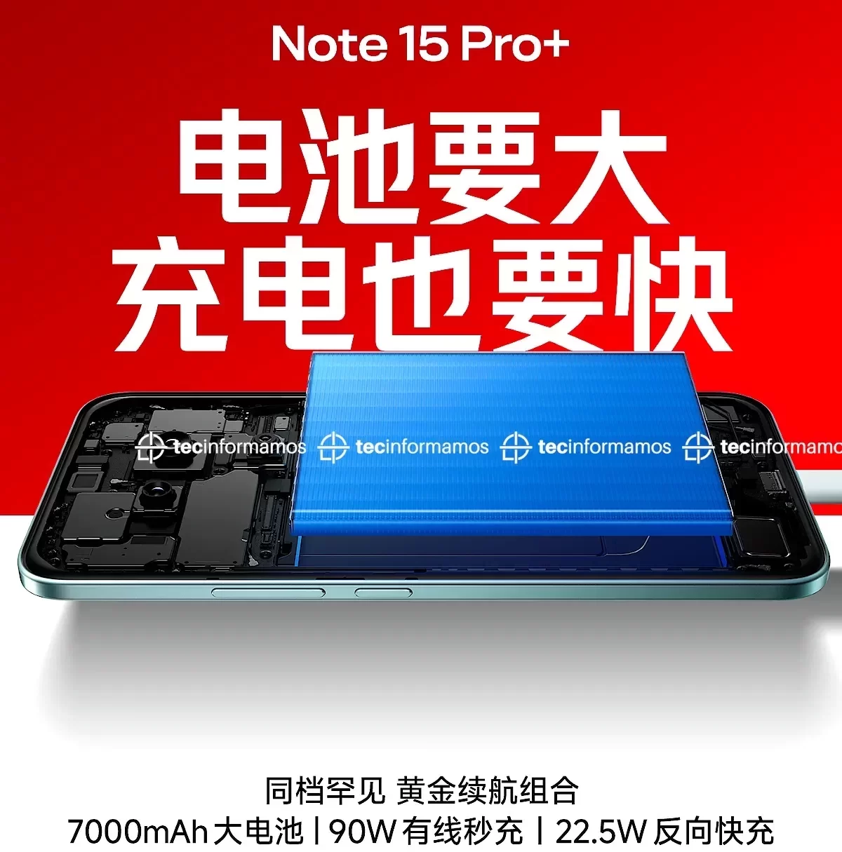 Redmi Note 15 Pro+ 7000mAh