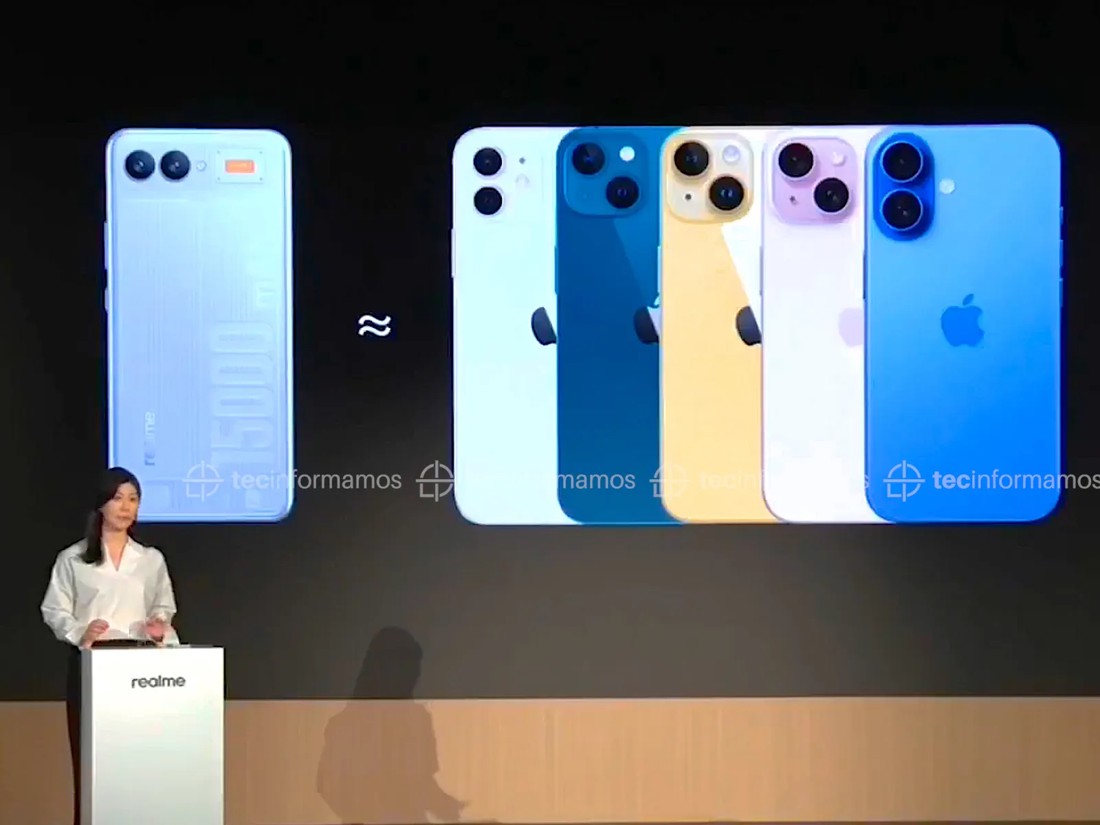 realme 15000mAh vs iPhone