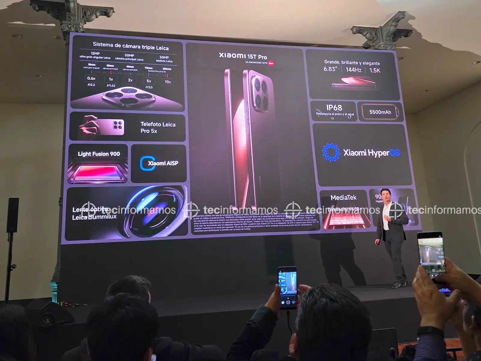 Xiaomi 15T Pro specs Peru