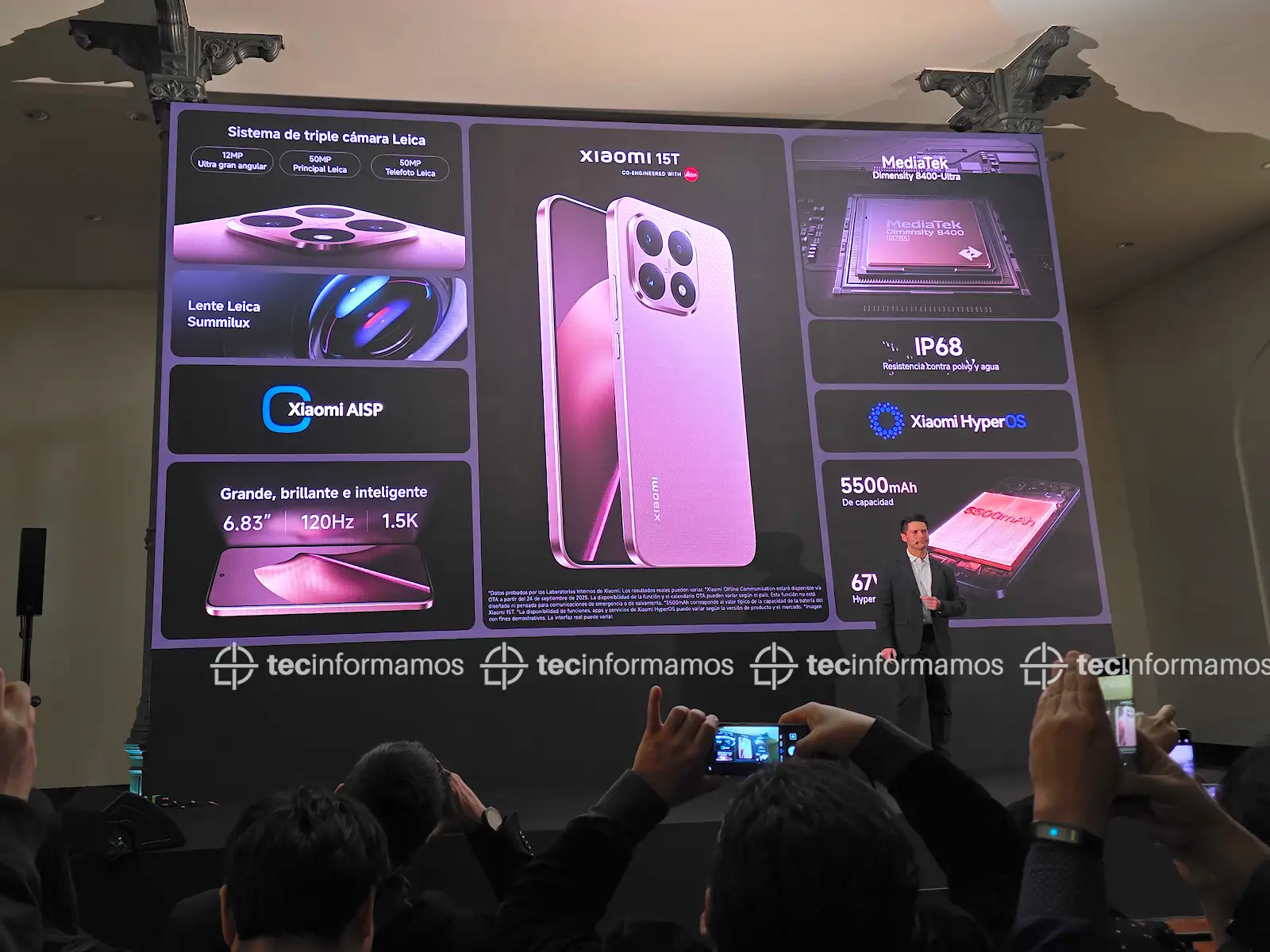 Xiaomi 15T specs Peru