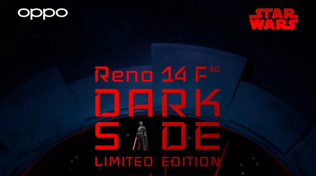 OPPO Reno14 F Star Wars