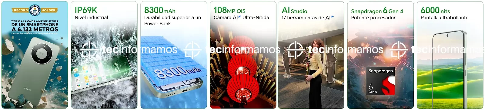 HONOR Magic8 Lite Perú specs