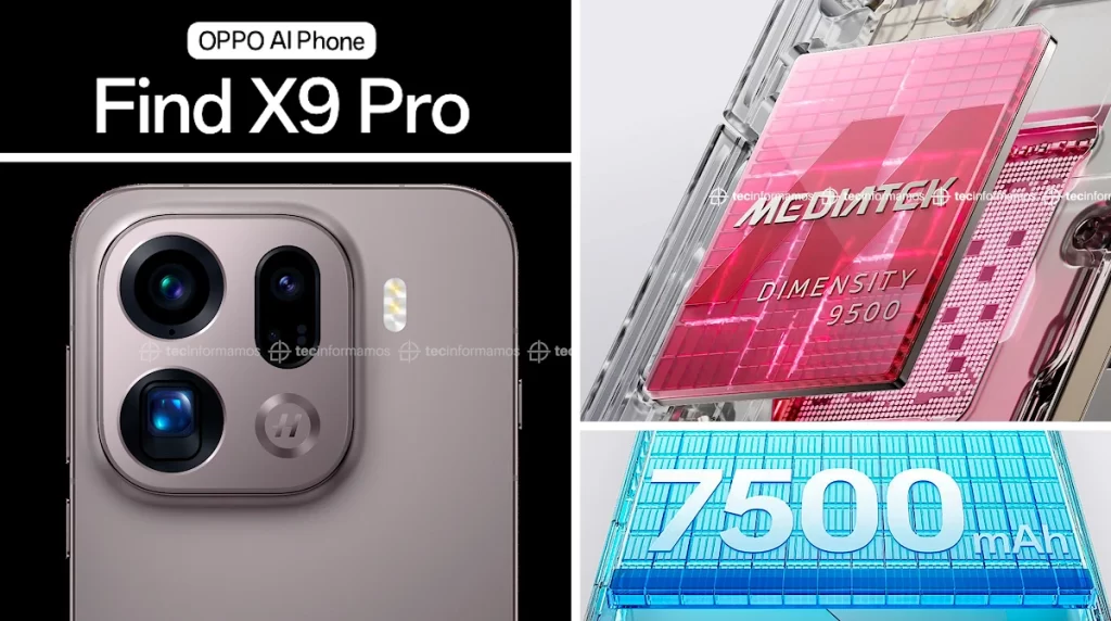 El OPPO Find X9 Pro ya está en camino al Perú OPPO Find X9 Pro Peru