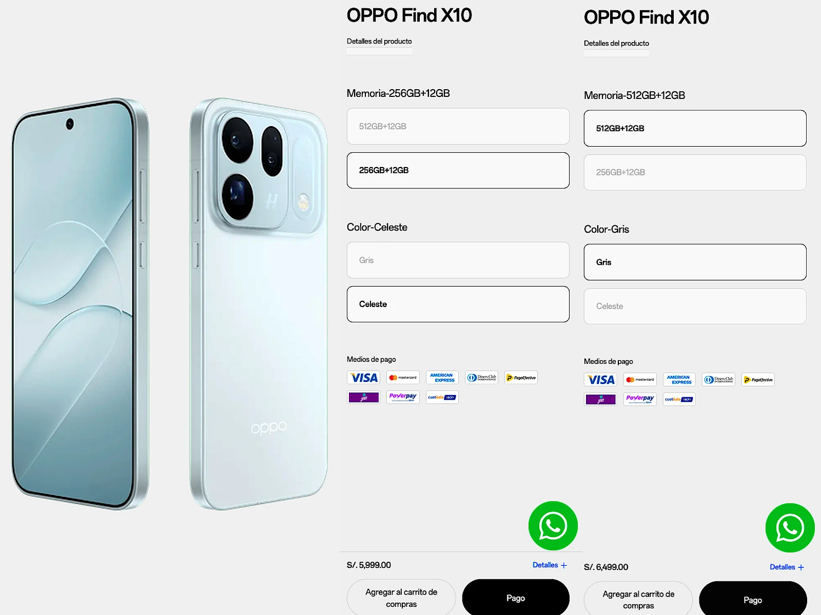OPPO Find X10 / Precio en Perú